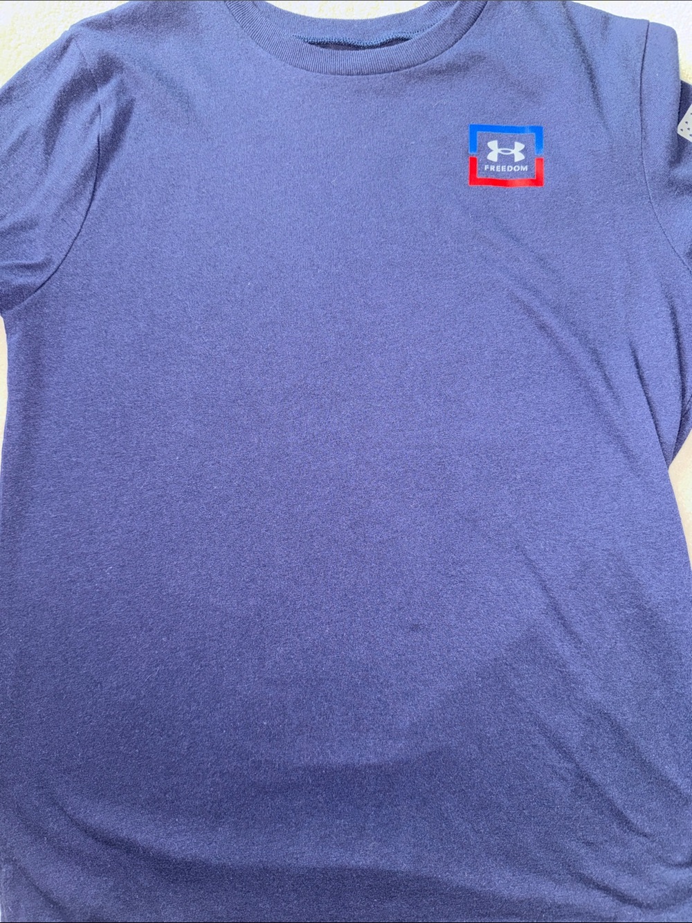 Under Armour Freedom Navy shirt boys